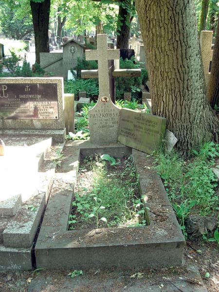 Zdjęcie grobu: Kazimierz Paszkowski