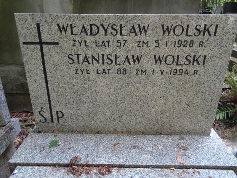 Zdjęcie grobu Stanisław Wolski (2)