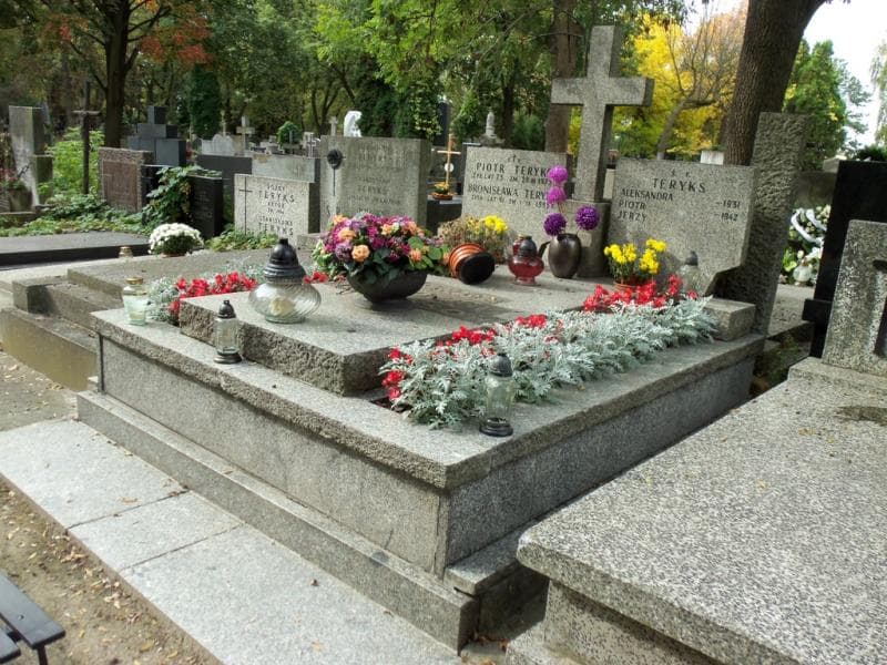 Zdjęcie grobu Aleksandra Teryks (1)
