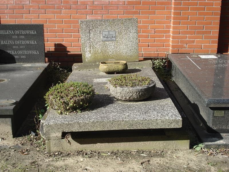 Zdjęcie grobu: Bronisława Walewska
