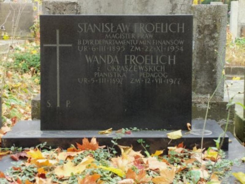 Zdjęcie grobu Stanisław Froelich (2)