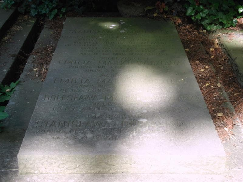 Zdjęcie grobu Emilia Markiewiczowa (2)