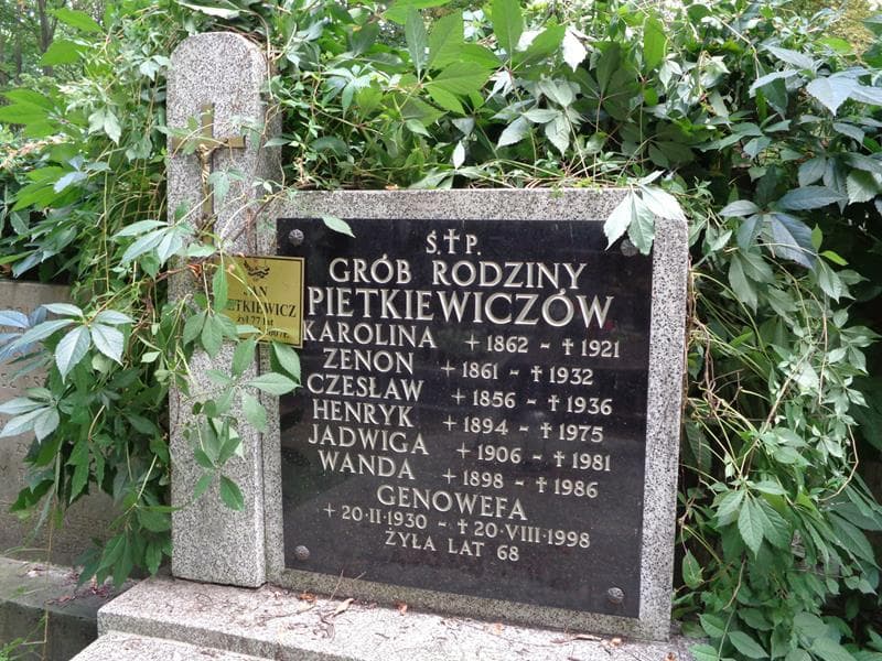 Zdjęcie grobu Jan Pietkiewicz (2)