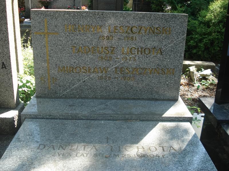 Zdjęcie grobu Henryk Leszczyński (2)