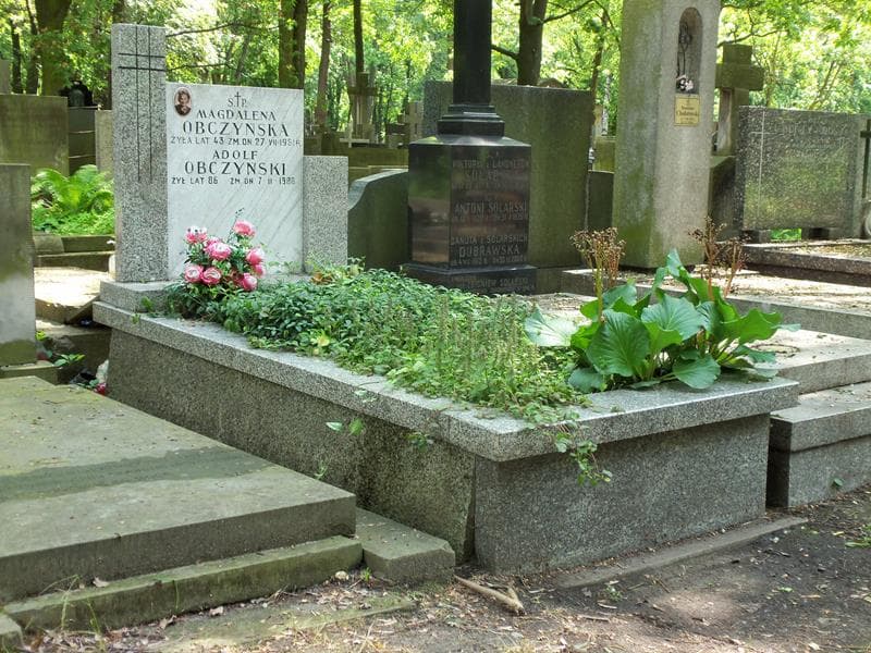 Zdjęcie grobu Adolf Obczyński (1)
