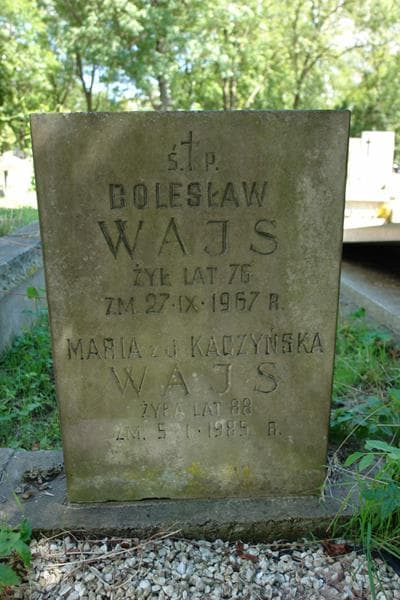 Zdjęcie grobu Maria Wajs (2)