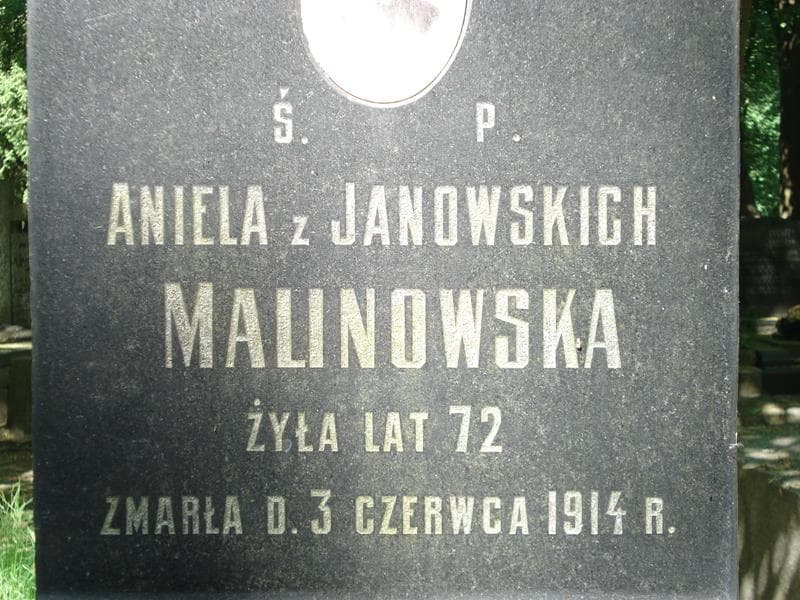 Zdjęcie grobu Aniela Malinowska (1)