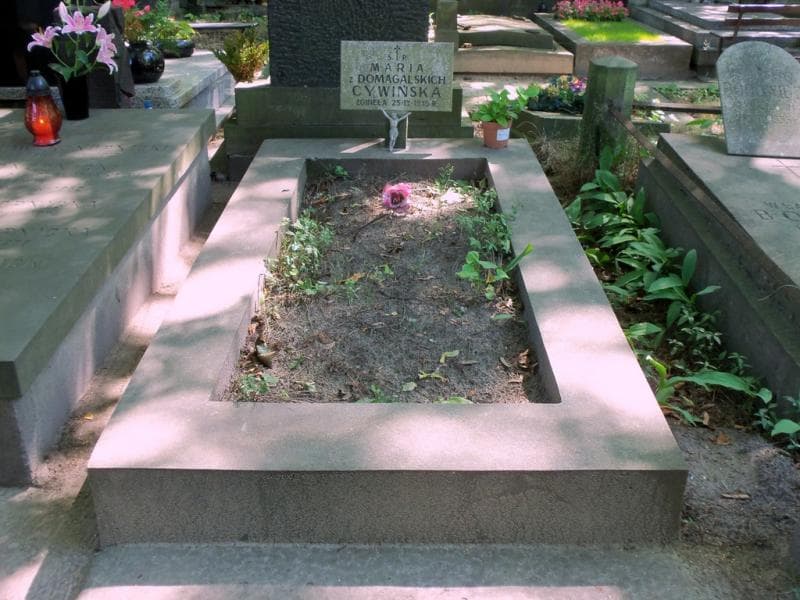 Zdjęcie grobu Maria Cywińska (1)