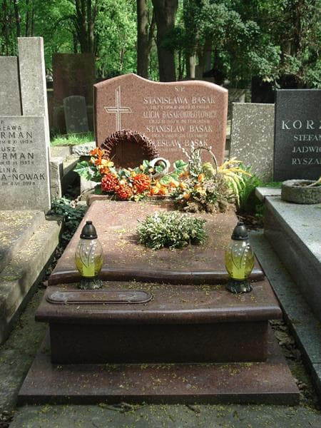 Zdjęcie grobu: Alicja Basak-Okołotowicz