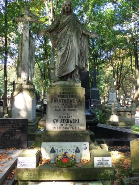 Zdjęcie grobu Franciszka Kwiatkowska (2)
