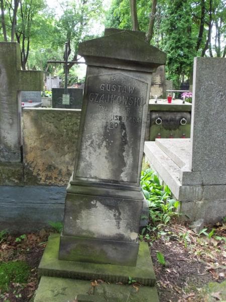 Zdjęcie grobu Gustaw Czajkowski (2)