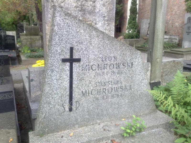 Zdjęcie grobu Leon Michrowski (1)