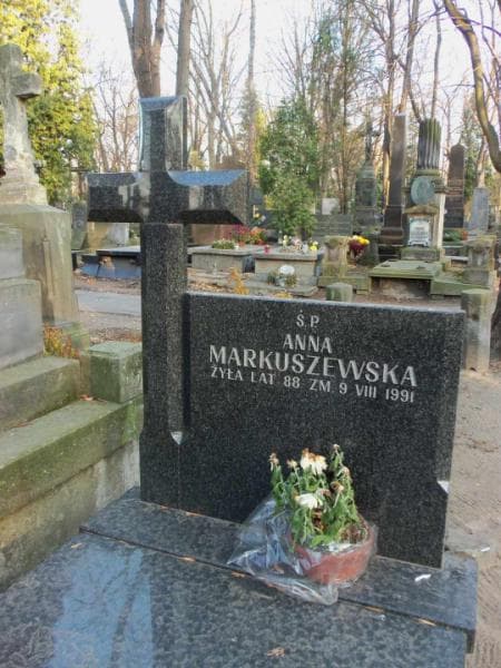 Zdjęcie grobu Anna Markuszewska (2)