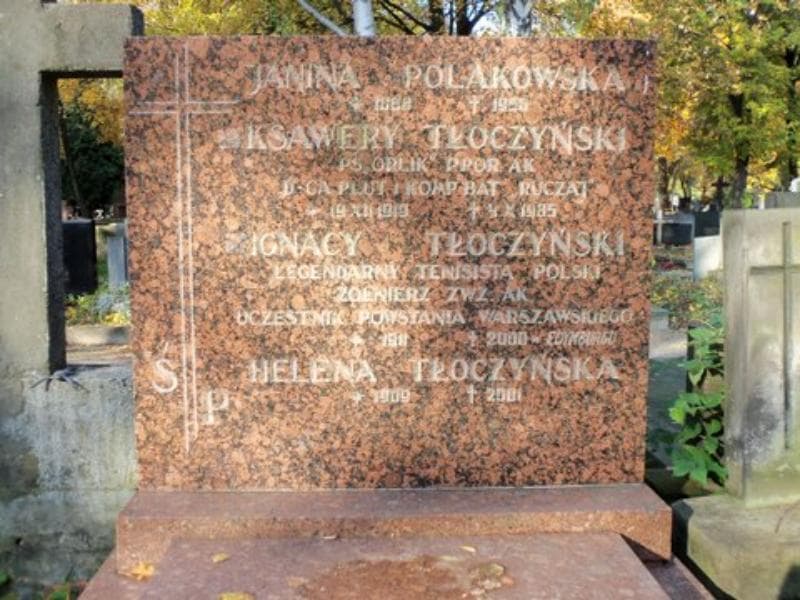 Zdjęcie grobu Ignacy Tłoczyński (2)