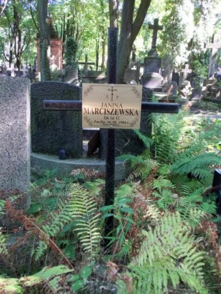 Zdjęcie grobu Janina Marciszewska (2)