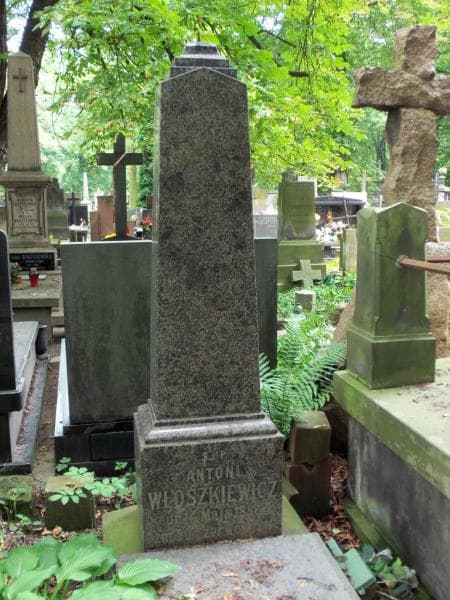 Zdjęcie grobu Antoni Włoszkiewicz (2)