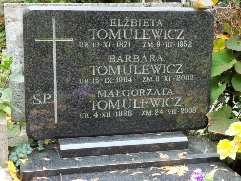 Zdjęcie grobu Małgorzata Tomulewicz (2)