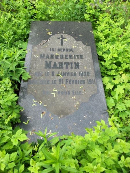 Zdjęcie grobu Marguerite Martin (2)