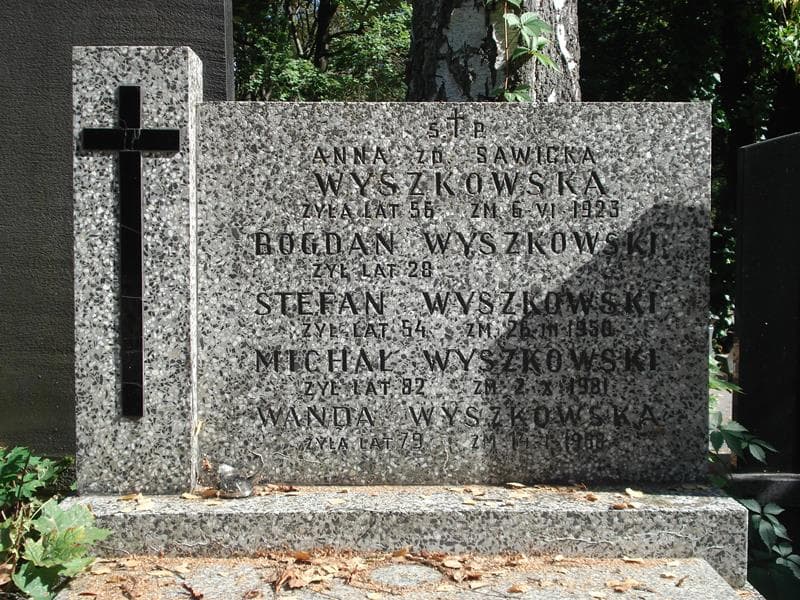 Zdjęcie grobu Wanda Wyszkowska (2)