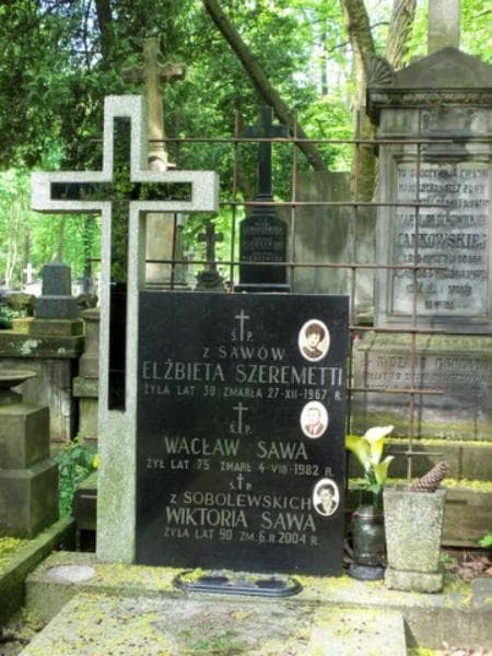 Zdjęcie grobu Elżbieta Szeremetti (2)