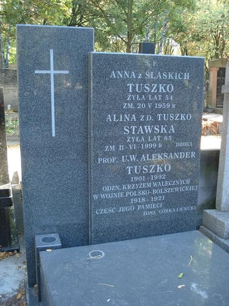 Zdjęcie grobu Aleksander Tuszko (2)