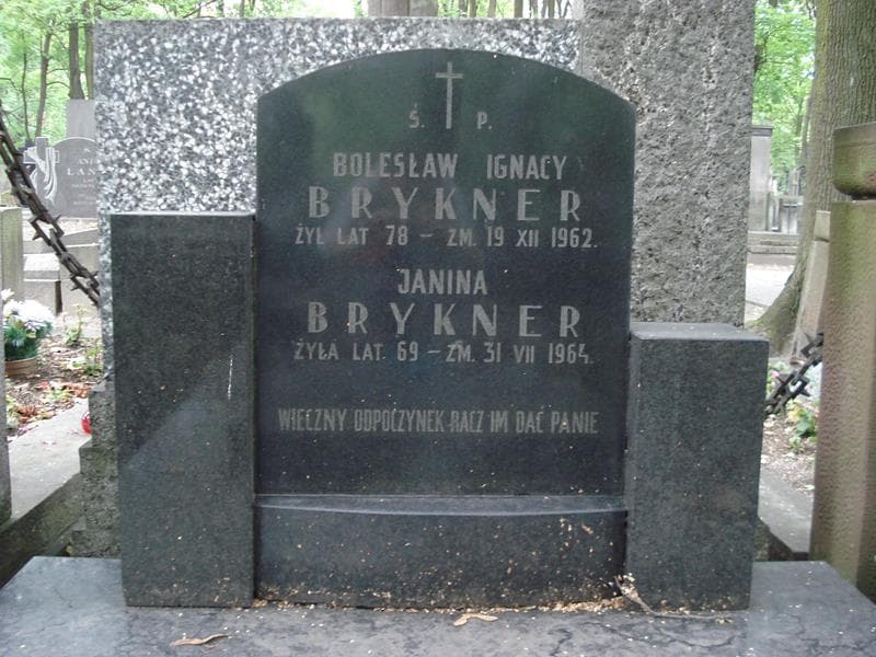 Zdjęcie grobu Bolesław Ignacy Brykner (2)