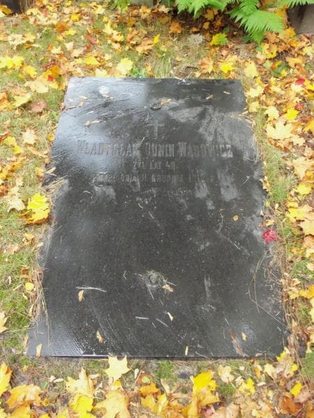 Zdjęcie grobu Władysław Dunin Wąsowicz (2)