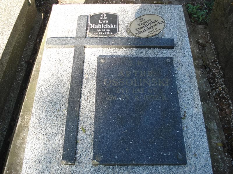 Zdjęcie grobu Artur Ossoliński (2)