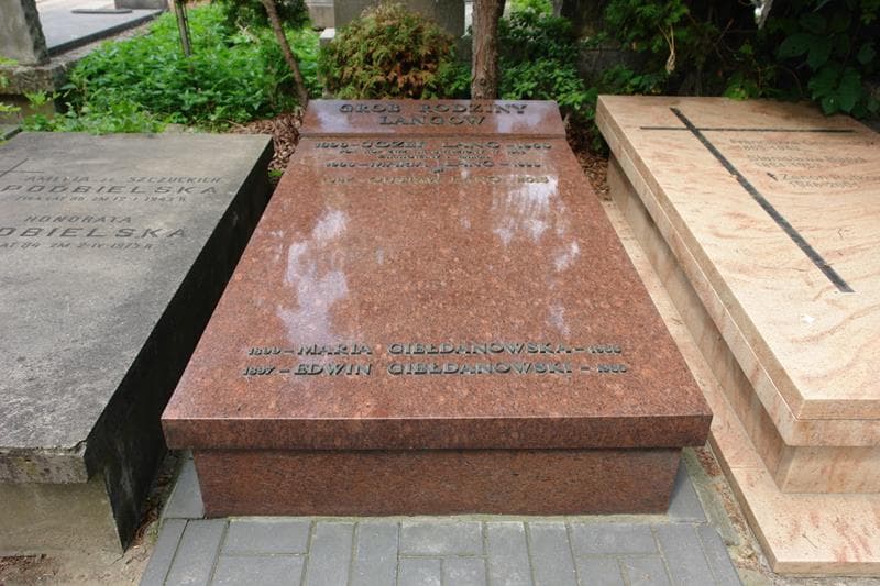Zdjęcie grobu Maria Lang (1)