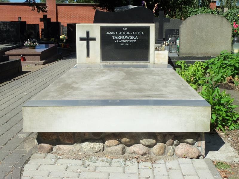 Zdjęcie grobu: Janina Alicja Tarnowska