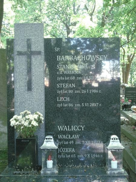 Zdjęcie grobu Stefan Barbachowski (1)