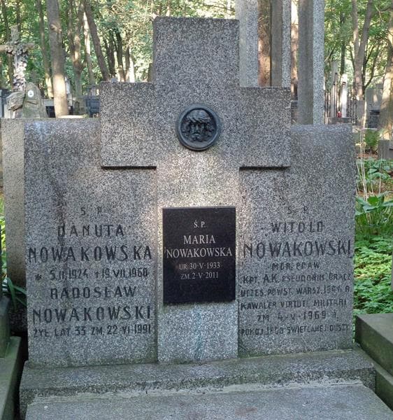 Zdjęcie grobu Witold Nowakowski (2)