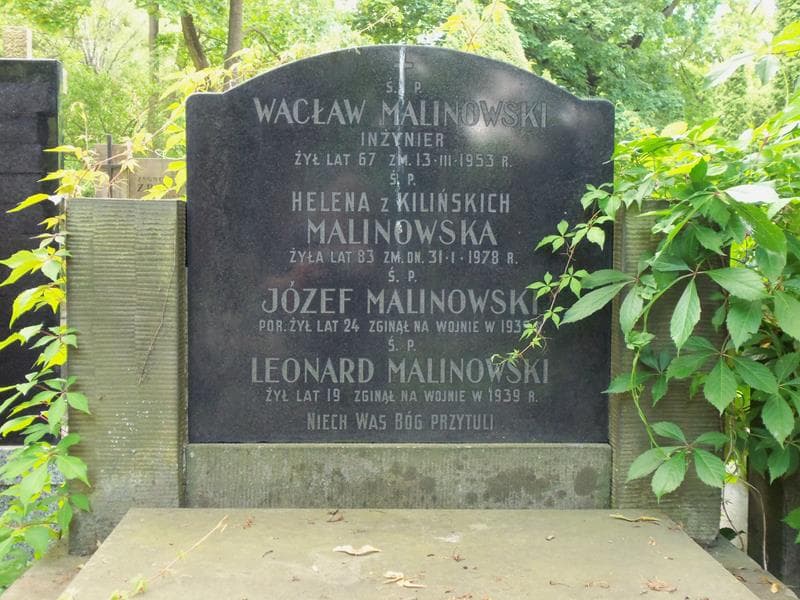 Zdjęcie grobu Leonard Malinowski (2)