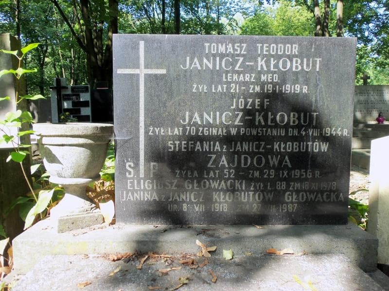 Zdjęcie grobu Józef Janicz-Kłobut (2)