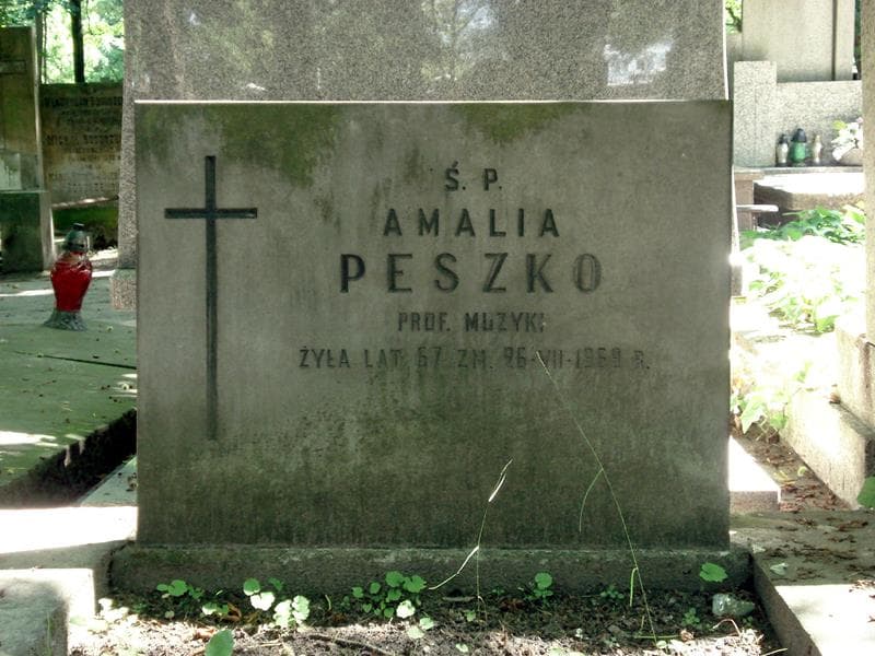 Zdjęcie grobu Amalia Peszko (1)
