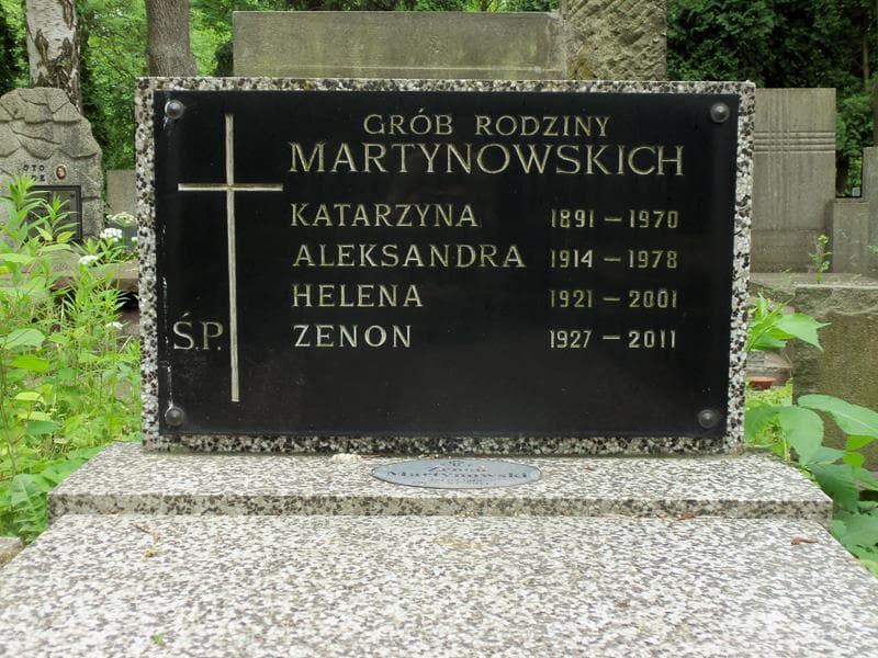 Zdjęcie grobu Aleksandra Martynowska (2)