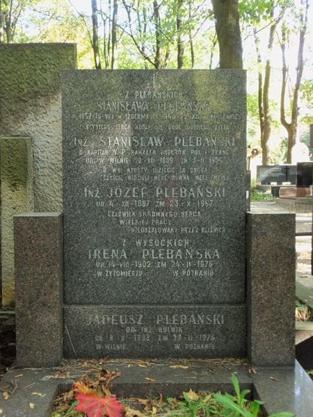 Zdjęcie grobu Irena Plebańska (2)