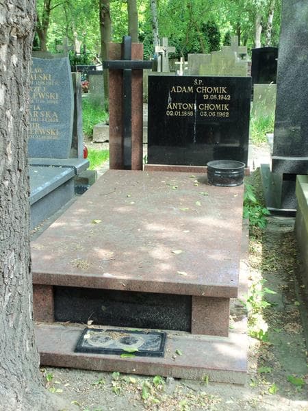Zdjęcie grobu: Antoni Chomik