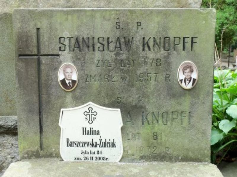 Zdjęcie grobu Stanisław Knopff (2)
