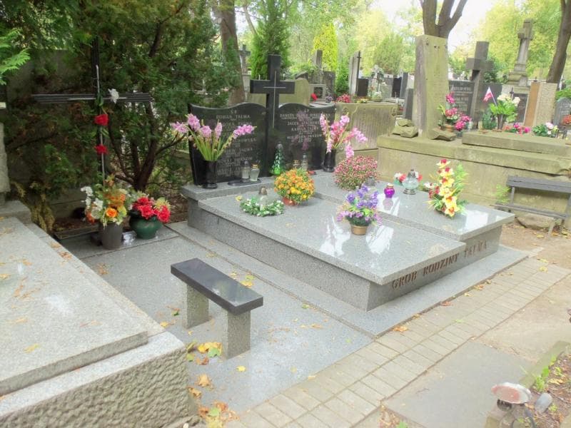 Zdjęcie grobu Teodora Talma (1)