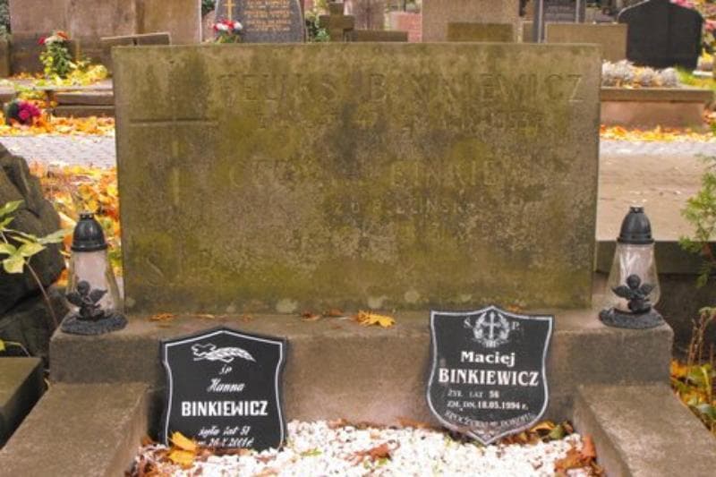 Zdjęcie grobu Feliks Binkiewicz (2)