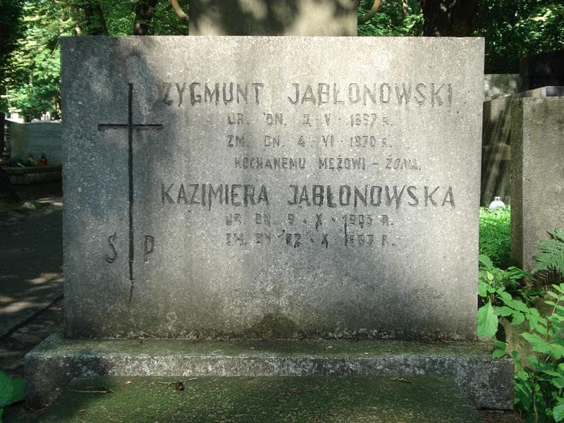 Zdjęcie grobu Kazimiera Jabłonowska (2)