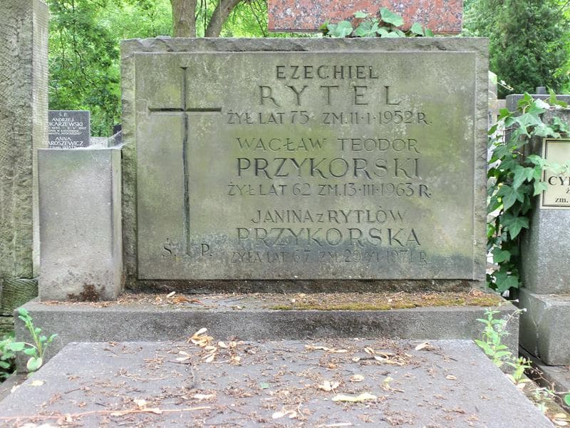 Zdjęcie grobu Wacław Teodor Przykorski (2)