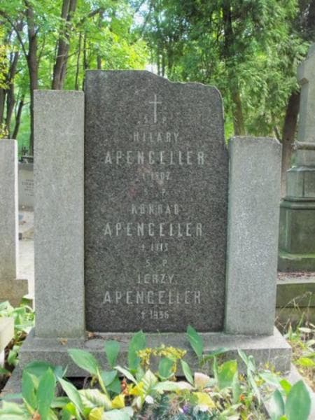 Zdjęcie grobu Jerzy Apenceller (2)