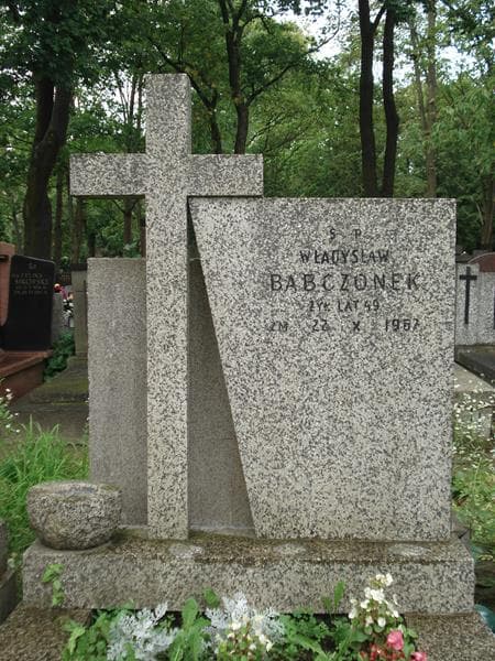 Zdjęcie grobu Władysław Babczonek (2)