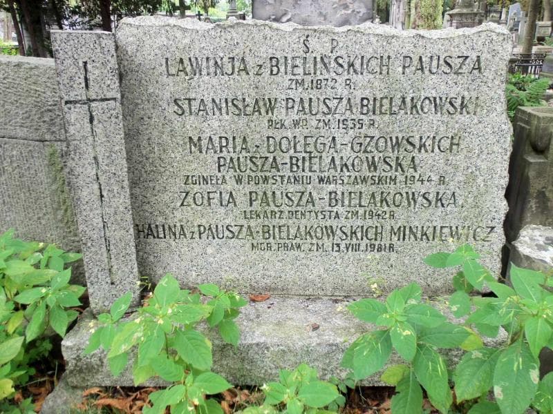 Zdjęcie grobu Zofia Pausza-Bielakowska (2)
