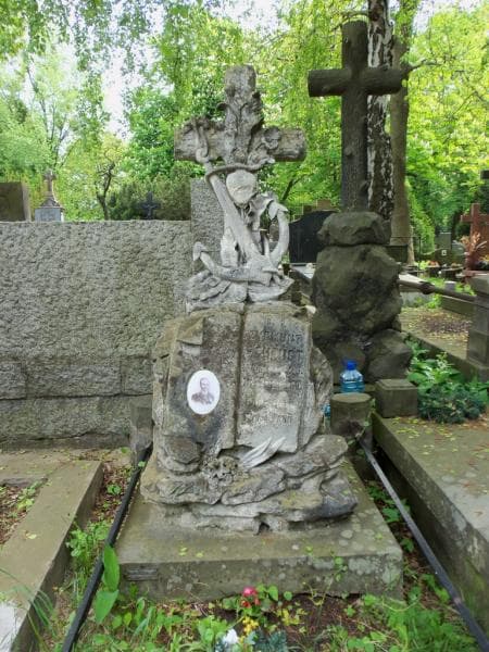 Zdjęcie grobu Zygmunt Echaust (1)