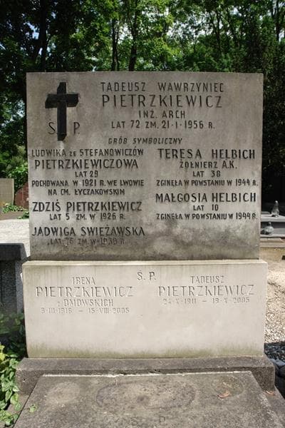 Zdjęcie grobu Tadeusz Wawrzyniec Pietrzkiewicz (2)