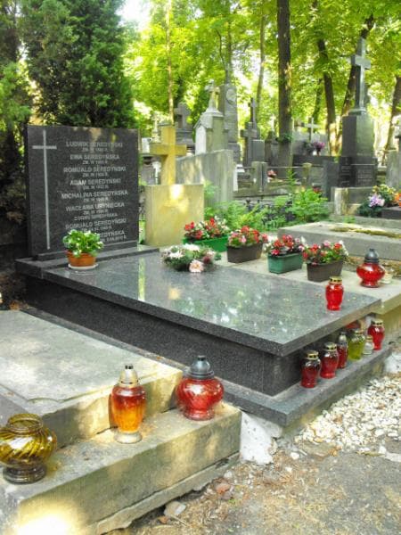 Zdjęcie grobu Wacława Uryniecka (2)