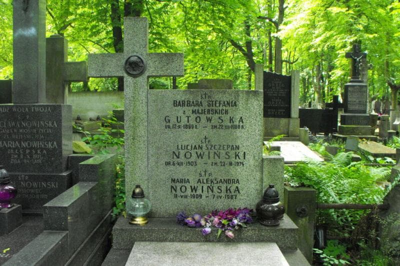Zdjęcie grobu Maria Aleksandra Nowińska (2)